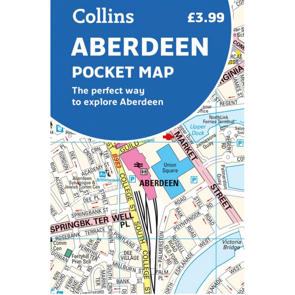 Aberdeen Pocket Map Collins